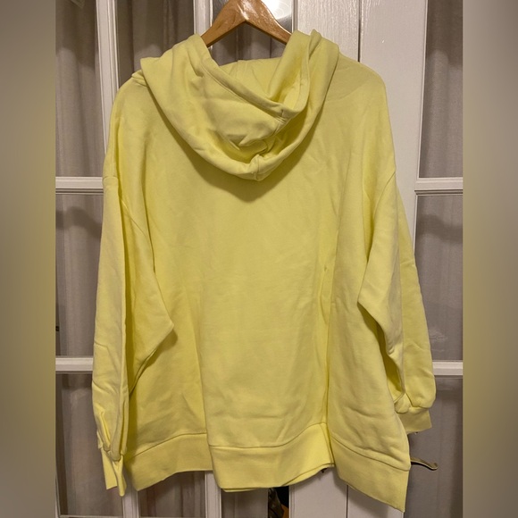 Puma yellow pullover hoodie NWT - Picture 2 of 4